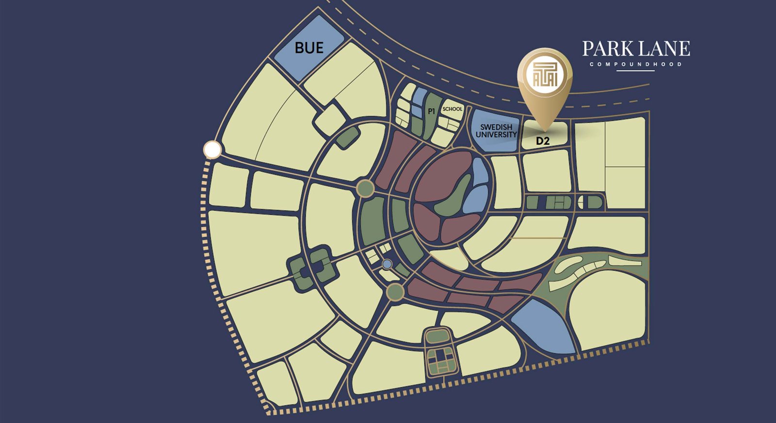 Parklane New Capital Location