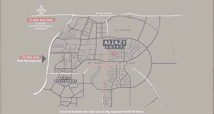 AL JAZI FIRST Marriott Residences New Cairo الچازي فيرست ماريوت ريزيدنس القاهرة الجديدة