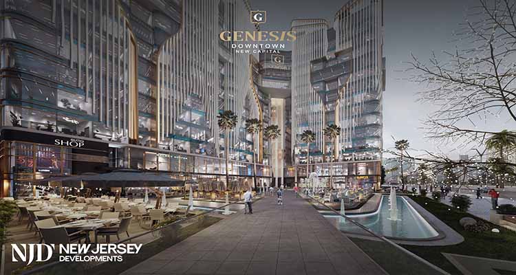 Genesis Tower Mall New Capital by New Jersey Developments 7- جنيسيس العاصمة الإدارية الجديدة - نيو جيرسي للتطوير العقاري