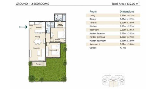 Aster New Cairo Special Apartment For Sale 132 M | Book Now