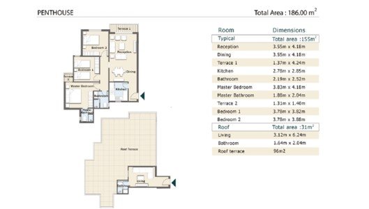 Special Penthouse For Sale 186 M At Aster Compound New Cairo