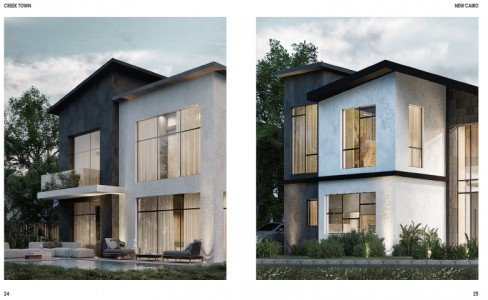 Standalone Villa Creek Town New Cairo 420 M For Sale