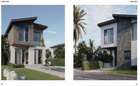 Standalone Villa Creek Town New Cairo 305 M For Sale