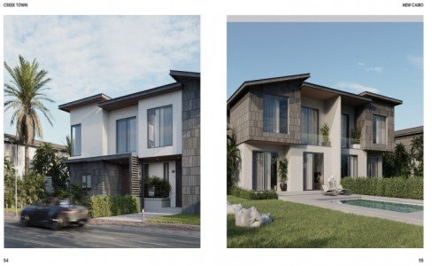 Twin House Creek Town New Cairo 330 M For Sale