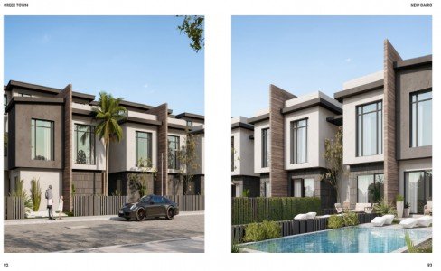 Town House Creek Townhouse New Cairo 185 M For Sale