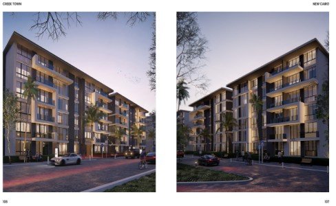 Apartment Creek Town New Cairo 128 M For Sale