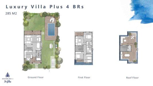 Mountain View 1 Extinction New Cairo Villa 285 M2 For Sale